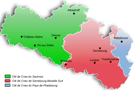 Zone couverte par le dispositif